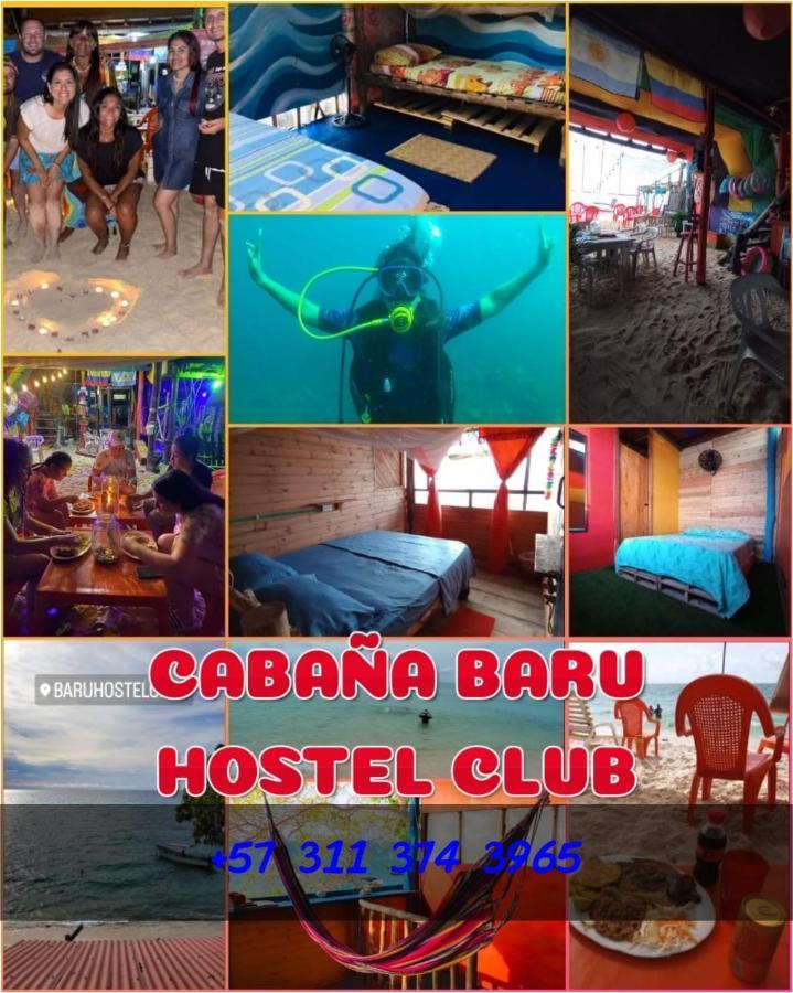 Hostel A Orilla Del Mar En Baru Cartagena  Exterior foto